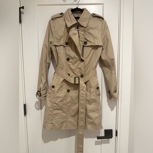 BANANA REPUBLIC cotton twill trench size M 🧥